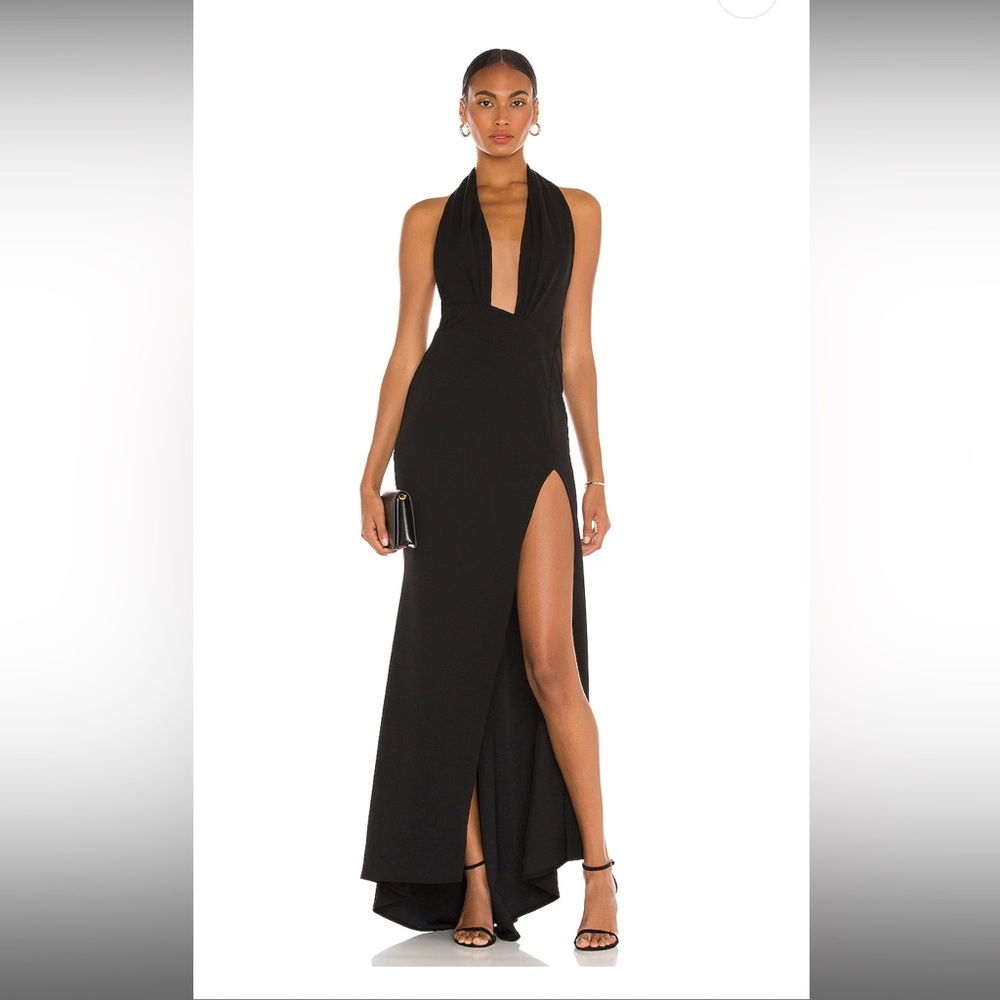 Revolve Katie May Legs For Days Gown in Black size 0/XS